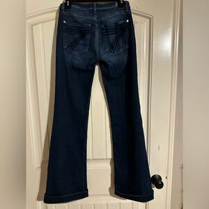 7 for all mankind, dojo original trouser,dark blue, size 27